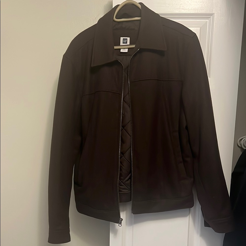 GAP Men's Chocolate Brown Lightweight Jacket